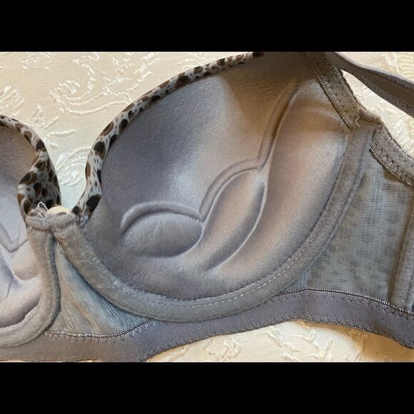 Lacy women’s leopard Design Sexy Push Up Bra 36B - Picture 11 of 12